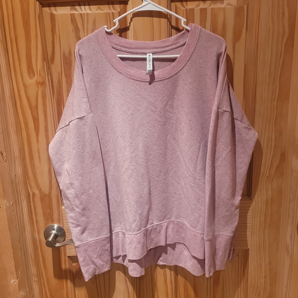 Athleta Pink Sweatshirt